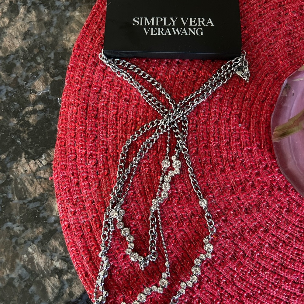Simply Vera Vera Wang Silver Chain Necklace